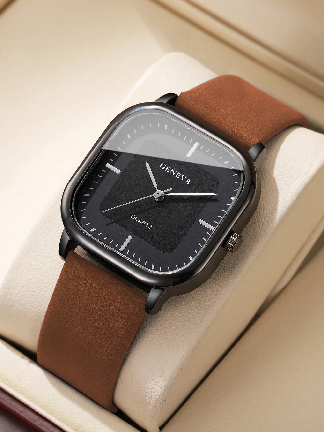 Reloj de pulsera casual de hombre de cuarzo